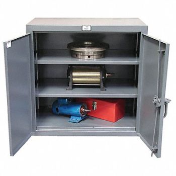 STRONG HOLD Strg Cab 36 x48 x24 Gray 2Shlv, 10A001
