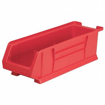 AKRO-MILS D5437 Super Size Bin Red Plastic 7 in, 10A040