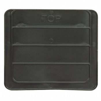 AKRO-MILS Divider 6 1/8 in Black 2 PK2, 10A043