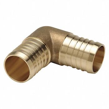 ZURN PEX Elbow 90 Deg Low Lead Brass 2 Tube, 10A517