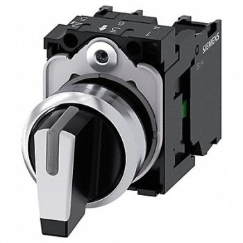 SIEMENS Selector switch illuminable 22 mm rou, 56JX06
