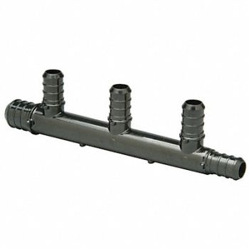 ZURN PEX PEX Manifold 1 Inlet 4 Outlets, 10A631