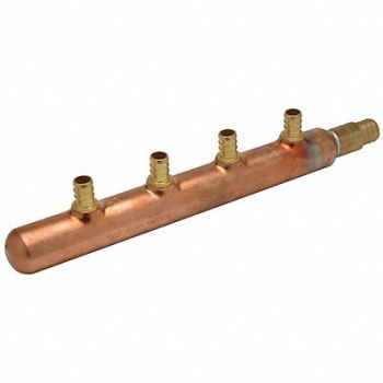 ZURN PEX PEX Manifold 1 Inlet 4 Outlets, 10A639