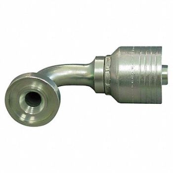 EATON AEROQUIP Crimp Fitting 90 Deg 1-1/2 ID MFlange, 472A22