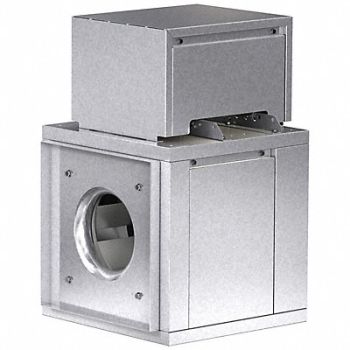 DAYTON Inline Duct Blower Less Drive 24 3/4In, 10C394