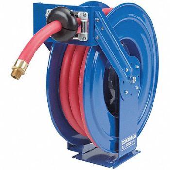 COXREELS Spring Return Hose Reel 1 in MNPT 35 ft, 10C509
