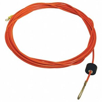 COXREELS Static Discharge Cable Kit 200Ft Orange, 10C514