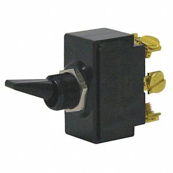 CARLING TECHNOLOGIES Toggle Switch DPDT 10A @ 250V Screw, 10C563