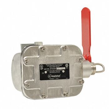 APPLETON ELECTRIC Cable Pull Switch 15A Right 25 lbs TCDB, 10K862