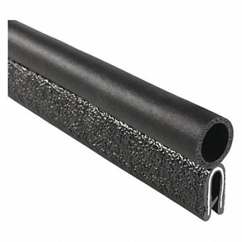 TRIM LOK INC Trim Seal Alum Clip 0.3 In W 25 Ft, 10D042