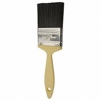 TOUGH GUY Brush 2 Flat Sash Polyester 1 3/4 L, 10D446