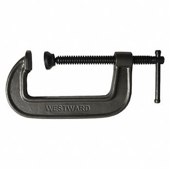 WESTWARD C-Clamp 12 Iron Regular Duty 2850 lb., 10D516