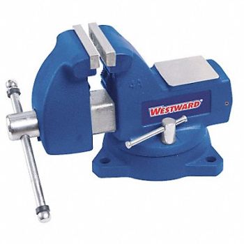 WESTWARD Combination Vise Serrated Jaw 11 5/8 L, 10D709