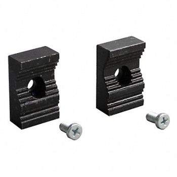 WESTWARD Replace.PipeJaws Steel Incl.2Screws PK2, 10D763
