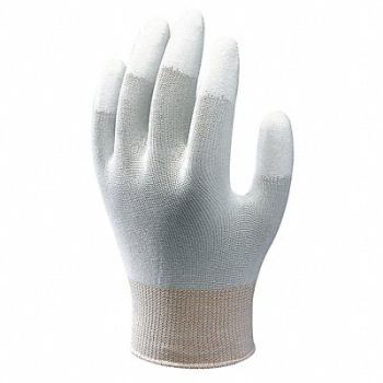 SHOWA Coated Gloves White S PR, 10D931