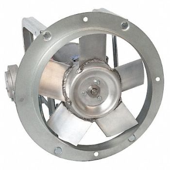 DAYTON Ring Exhst Fn 12In Bl Alum 115/208-230V, 32ZN54