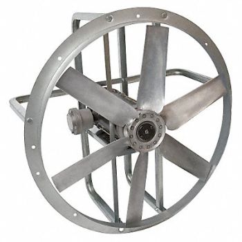 DAYTON Rng ExhstFn 30In Bl Alum 115/208-230V, 10E020