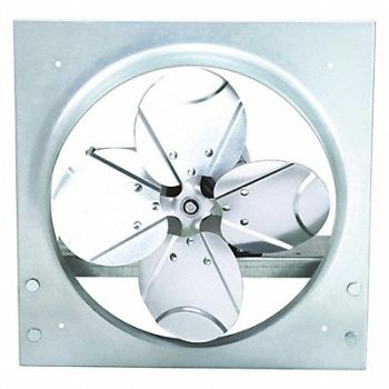DAYTON Exh/Sp Fan 12In Bl Alum 115/230V, 10E021