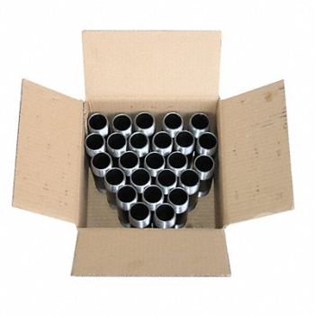 GRAINGER APPROVED Blk Pipe Nipple Threaded 1/4x7/8 PK25, 10E184