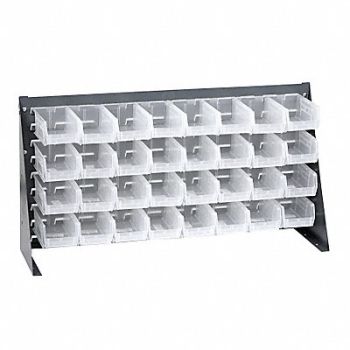 QUANTUM STORAGE SYSTEMS Louvrd Bnch Rk 1/4x20x36in LdCap 150lb, 10E925