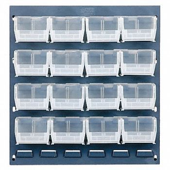 QUANTUM STORAGE SYSTEMS Louvrd Pnl 1/4inx20inx18in LdCap 175lb, 10E927