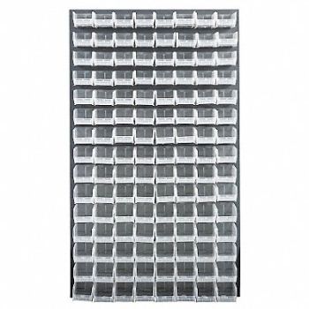 QUANTUM STORAGE SYSTEMS Louvrd Pnl 1inx61inx36in LdCap 500lb, 10E933