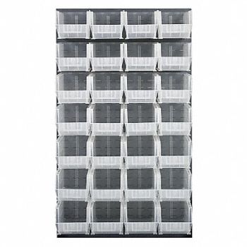 QUANTUM STORAGE SYSTEMS Louvrd Pnl 1inx61inx36in LdCap 500lb, 10E935