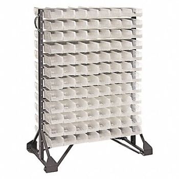 QUANTUM STORAGE SYSTEMS E1535 BinRailFlrRck 20inx54inx36in LdCp 66 lb, 10E955