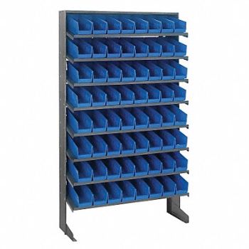 QUANTUM STORAGE SYSTEMS G7016 Pick Rack 12inx64inx36in Blue, 10E989
