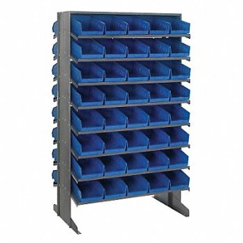 QUANTUM STORAGE SYSTEMS G7009 Pick Rack 24inx64inx36in Blue, 10E994