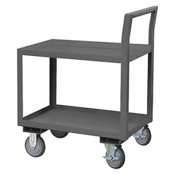GRAINGER APPROVED Low-Profile Utility Cart 1 200 lb Steel, 49Y595