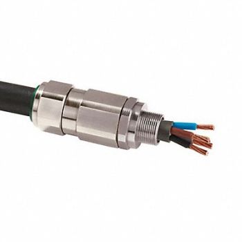 APPLETON ELECTRIC Connector Brass L - Strain Relief 4.17in, 10G159