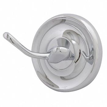 TAYMOR Bathroom Hook Zinc Polished 2 1/2 in W, 10G193