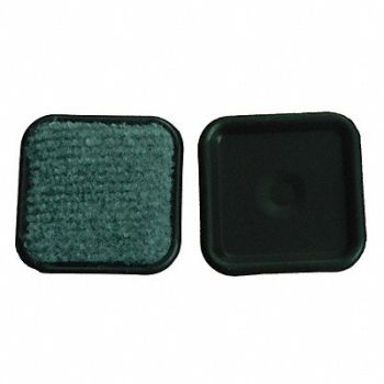 GRAINGER APPROVED Furniture Caster Cups Square 2-1/2 PK4, 10G201