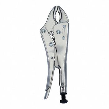 PROTO Locking Pliers Curved Jaw 9-1/4 in L, 10G655