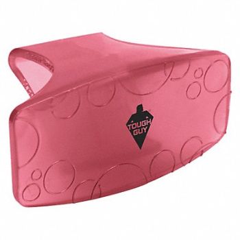 TOUGH GUY Toilet Rim Hanger Oblong Pink 52 g PK12, 10G738