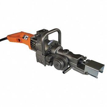BN PRODUCTS USA Rebar Cutter/Bender 180 Deg 10Amp 5/8Cap, 10H746