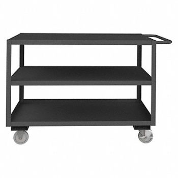 GRAINGER APPROVED Utility Cart 1 200 lb Steel, 10J381