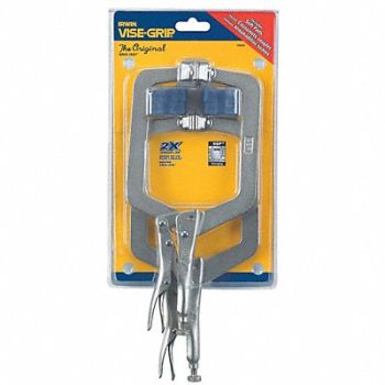 IRWIN VISE-GRIP Locking Clamp Set 9 4-1/2 Cap. 2 Pc., 10J866