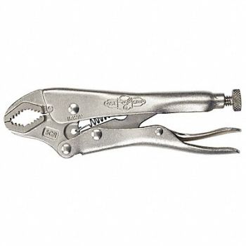 IRWIN VISE-GRIP Locking Plier Plain Grip 5 L, 10J875