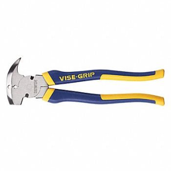 IRWIN VISE-GRIP Fencing Plier 10-1/4 L 13/16 Jaw L, 10J890
