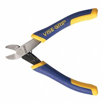 IRWIN VISE-GRIP Precision Diagonal Cutting Plier 4-1/2 L, 10J906