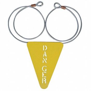 GRAINGER APPROVED Control Line W/ Metal Flagging Steel 8Ft, 10K036