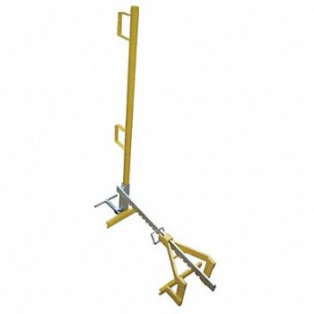 GRAINGER APPROVED Parapet Clamp Guardrail Systm 3-1/2Ft. L, 10K037