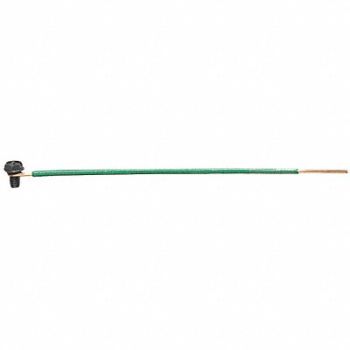 IDEAL Grounding Tail Ptail -Screw Green Pk100, 10K060