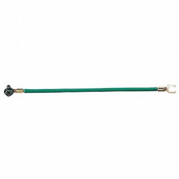IDEAL Grounding Tail #10 Fork Green Pk50, 10K062