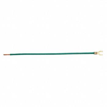 IDEAL Pigtail Connector Pigtail Green Pk25, 10K071