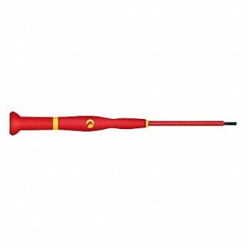 KNIPEX Insltd Prcsion Sltd Scrdrvr 1/16 in, 10K150