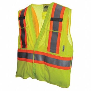 VIKING Safety Vest Mesh Green S/M, 520M89