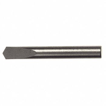 CHICAGO-LATROBE Spade Drill 7/32 In 0.2188 Shank 2 L, 10L359